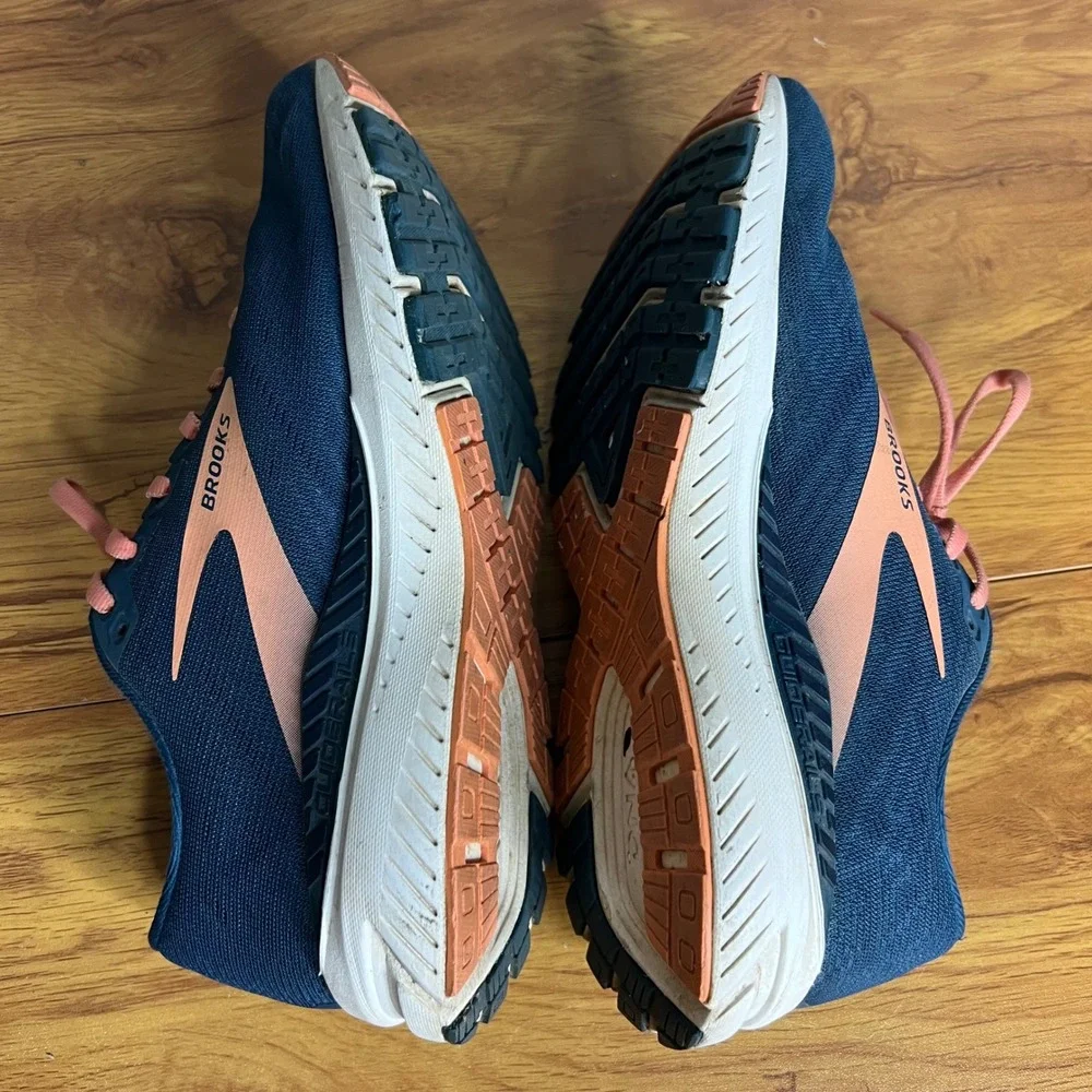 Brooks Ravenna 11 Running Shoes Womens Size 9 Blue Coral Sneakers 1203181B480 - Picture 8 of 10